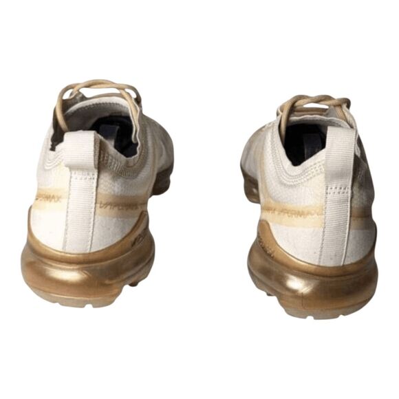 NWOB NIKE Air VaporMax 2019 'Cream Light Bone' Running Shoes Size 8 - Picture 5 of 10